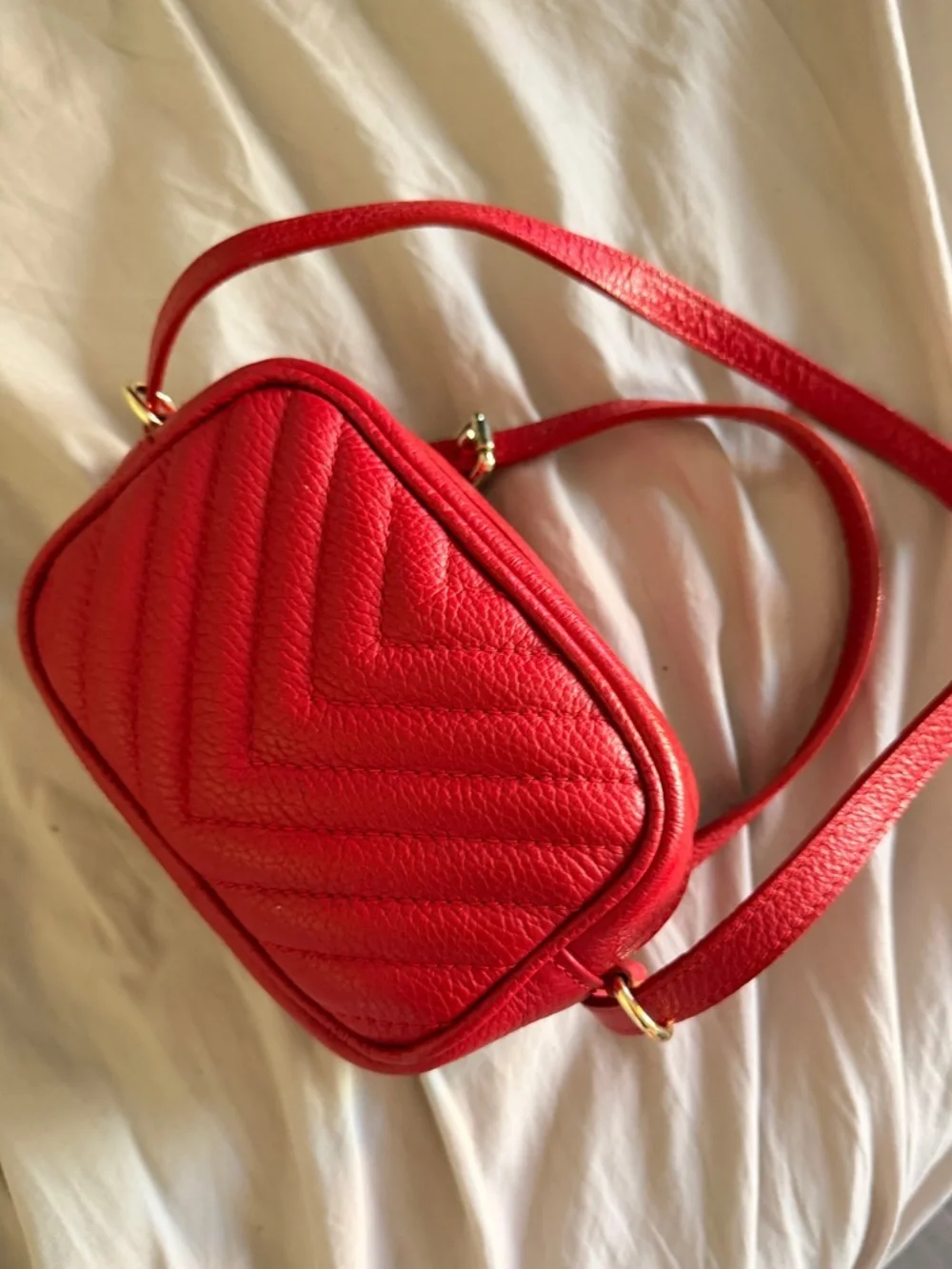 Max Mara interest leather small Quilted Crossbody Bag - Women - Picture 12 of 15